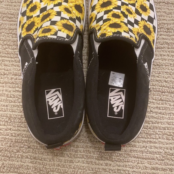 Vans Asher/Sunflower Slip-ons - Picture 2 of 7